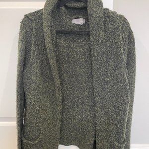 Dark Green Anthropologie Cardigan